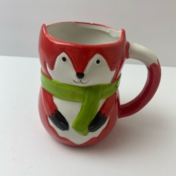 Orange Fox Coffee‎ Tea Mug 16.9 fl oz FOXY MUG - Picture 1 of 8
